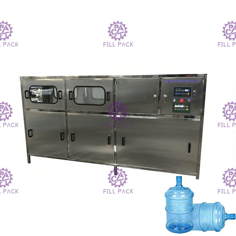 Einzelner Entkrönen-Kopf ladende PLC-Fass-Selbstfüllmaschine fournisseur