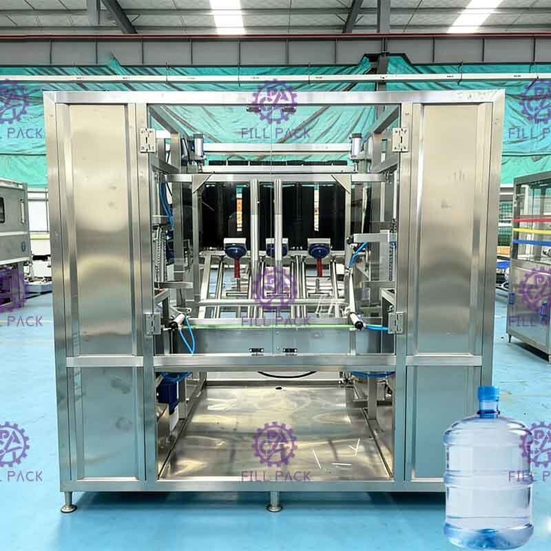 450BPH Industrielle 18,9L Flaschenreinigungsmaschine für die Trinkwasserproduktion fournisseur