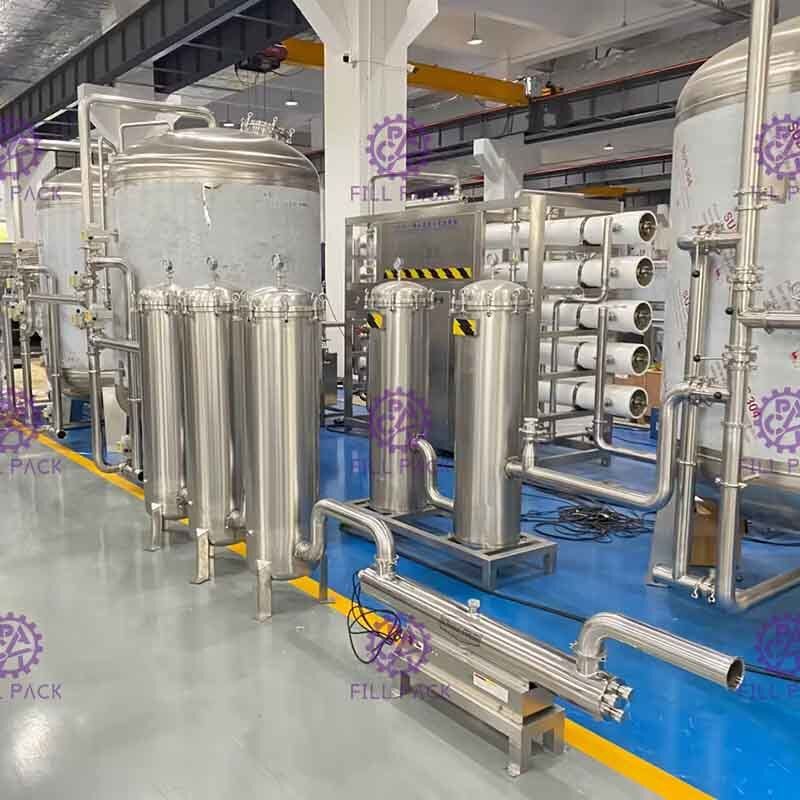 Bohrloch 20tph des Edelstahl-304, das Ro-Wasser-Filter-Betriebsmaschine trinkt fournisseur