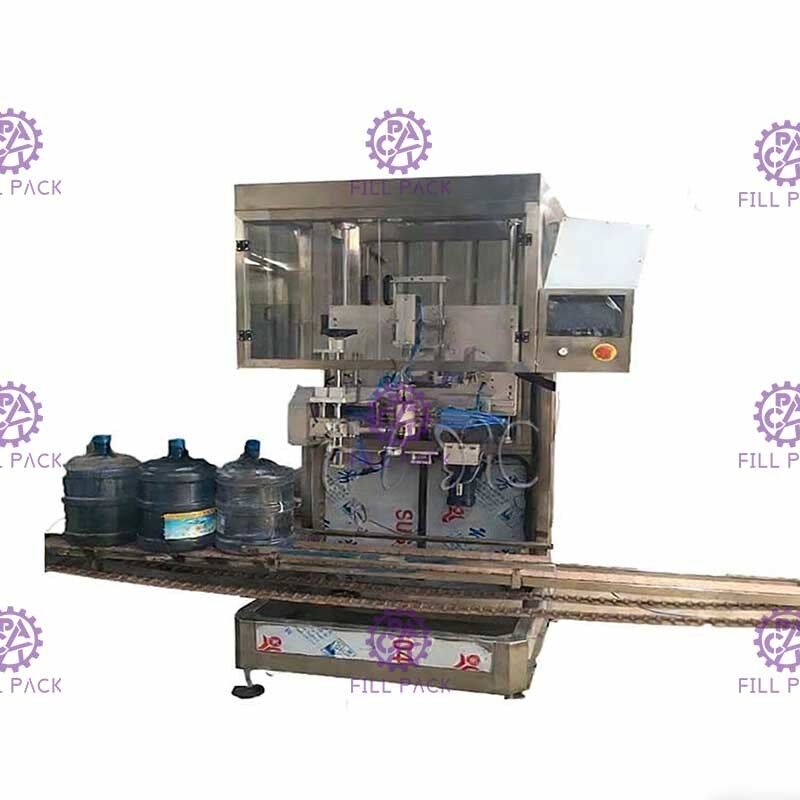 Einzelner Haupthals, der 28mm Gallonen-Etikettierer volle Automatisierung beschriftet fournisseur