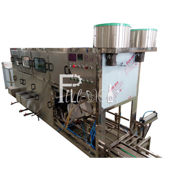 3 in 1 Monoblock 20 Liter-Wasser-Glas-Füllmaschine fournisseur