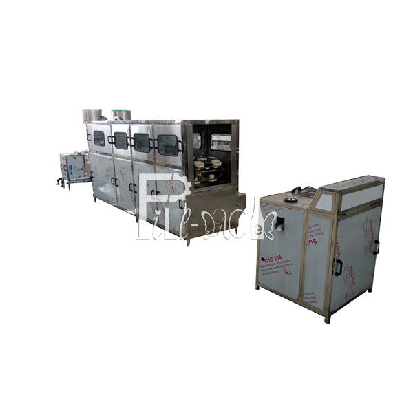 SUS 304 Gallonen-Wasserpflanze Rohrverbindungs-300 BPH fournisseur