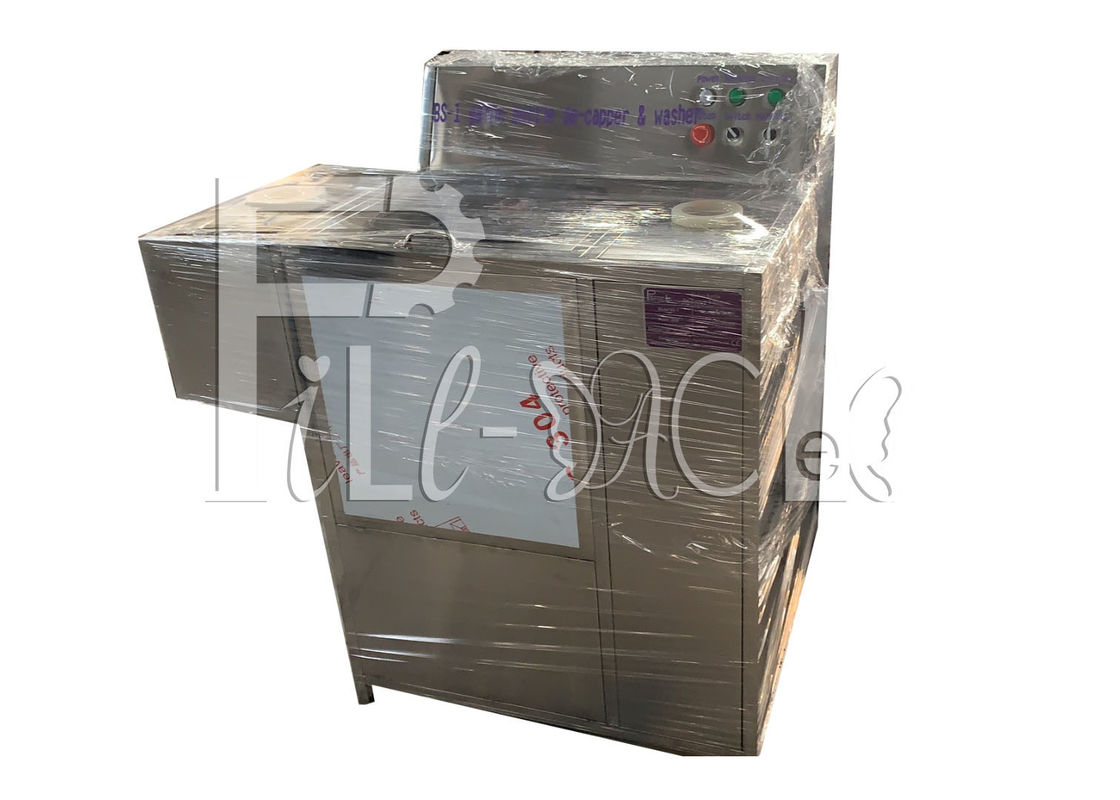 5 automatische Flaschen-Waschmaschine der Gallonen-19liters 380V halb fournisseur