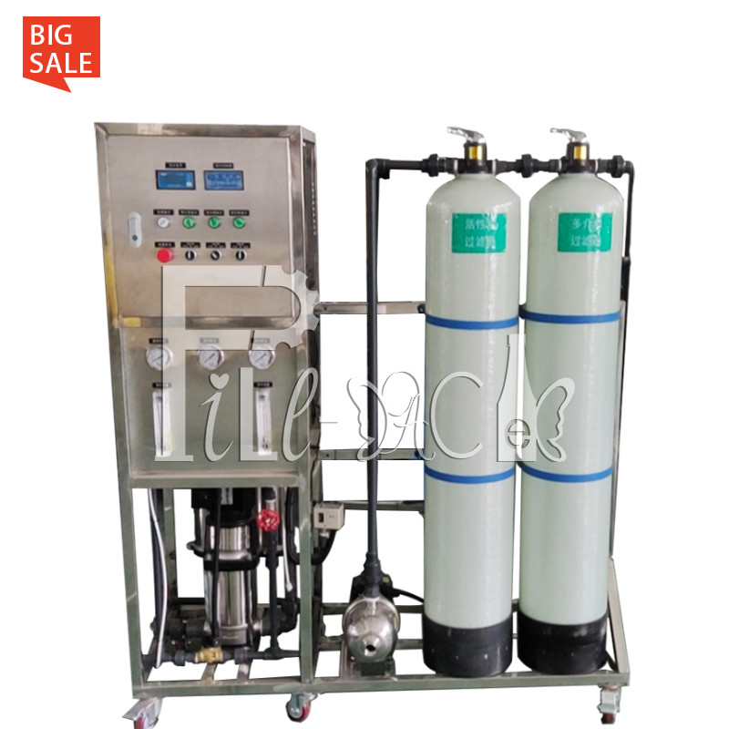 Reine trinkende Behandlung RO-Wasser-Reinigungsapparat-Maschine des Mineralwasser-500LPH fournisseur