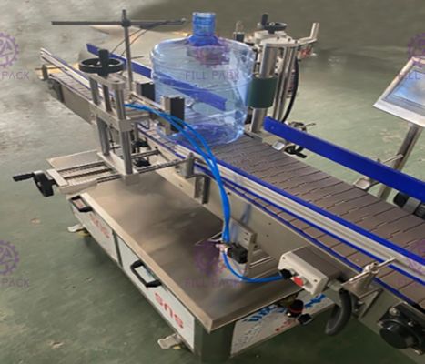 Automatisches 1200BPH 5 Gallonen-Flaschen-Etikettierer PLC-Steuerung besonders angefertigt