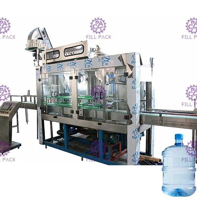 Touch Screen 2000BPH Mineralwasser-Flaschenabfüllmaschine