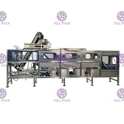 Komplettes 200BPH automatisches 18.9L füllende bottlling Maschine 5-Gallonen-der reinen Wasserfertigungsstraße