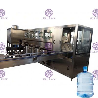 Einfaches ausspülendes 450BPH 5 Gallonen-reine Wasser-Füllmaschine