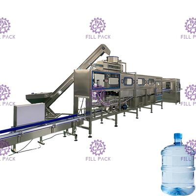Manuelles Laden 200 BPH 20 Liter-Glas-Füllmaschine