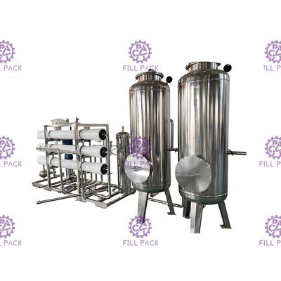 Selbstventil der operations-Sus304, das Wasserbehandlungs-Maschine Ro-4000lph trinkt