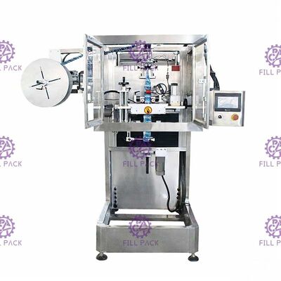 Panasonic Wechselstrommotor-Hals-Ärmel-runde Flaschen-Etikettierer