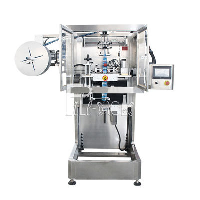 Panasonic Wechselstrommotor-Hals-Ärmel-runde Flaschen-Etikettierer