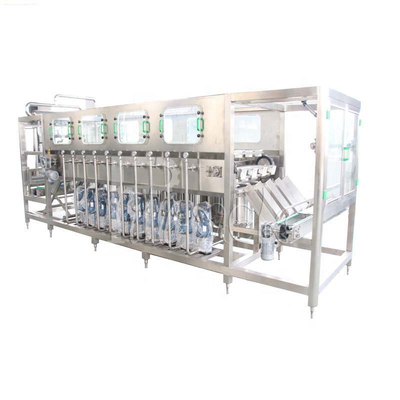 Integriertes 450BPH 20L 5 Gallonen-Wasser-Füller Plc-Steuerung