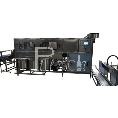 300BPH 18.9l 5 Gallonen-Wasser-Füllmaschine PLC-Steuerung mit Touch Screen